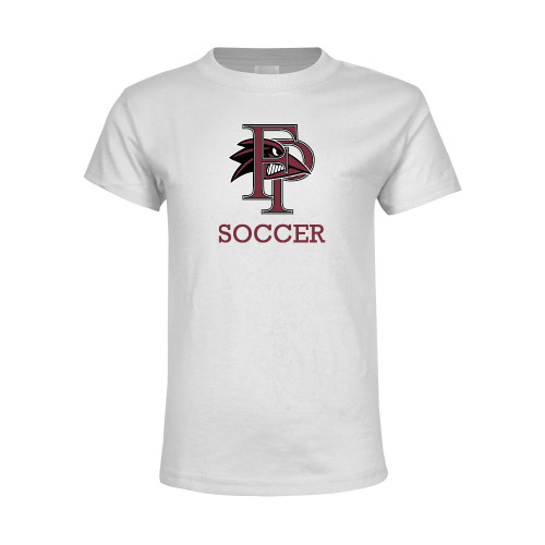  Youth White T Shirt - Soccer
