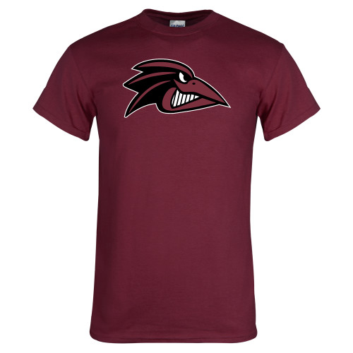  Maroon T Shirt - Raven Head