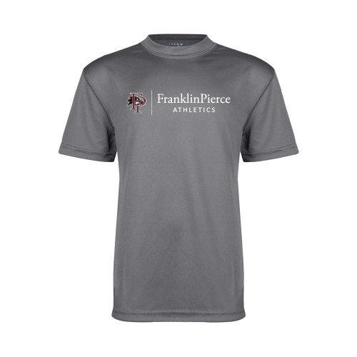  Youth Performance Grey Concrete Tee - FP Athletics Horizontal