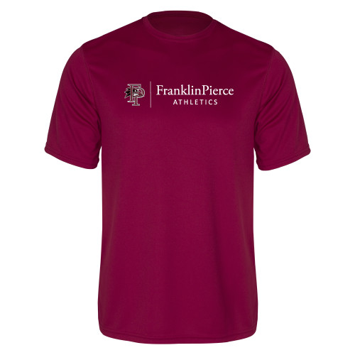  Maroon Performance Tee - FP Athletics Horizontal