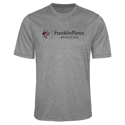  Grey Heather Performance Contender Tee - FP Athletics Horizontal