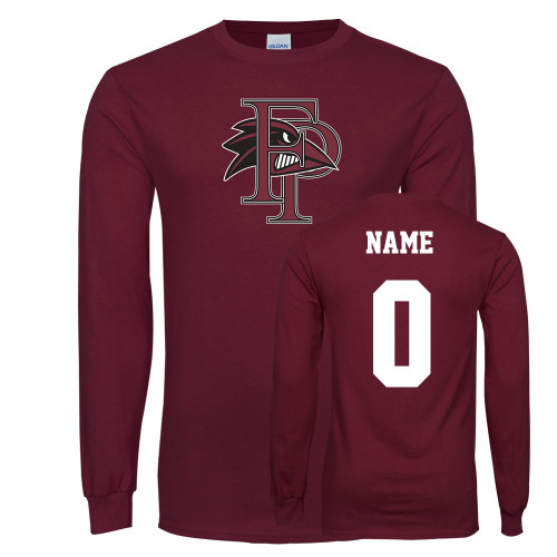  Maroon Long Sleeve T-Shirt - Athletic FP