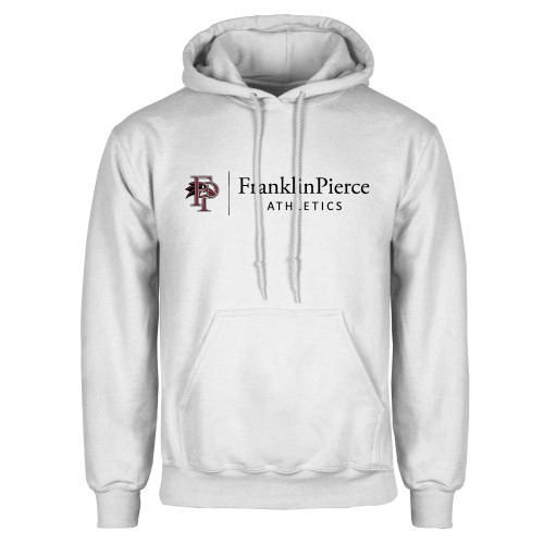  White Fleece Hoodie - FP Athletics Horizontal