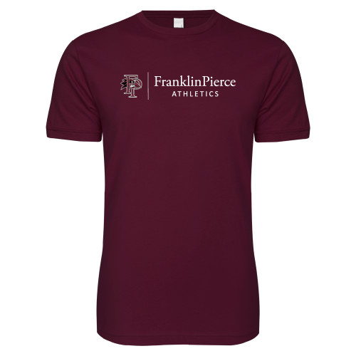  Next Level Maroon SoftStyle T Shirt - FP Athletics Horizontal