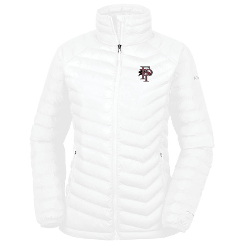  Columbia Womens White Powder Lite Jacket - Athletic FP