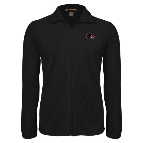  Black Fleece Full Zip Jacket - Raven Head