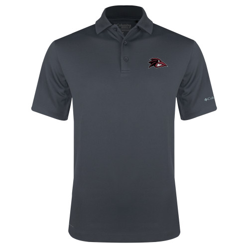  Columbia Charcoal Omni Wick Drive Polo - Raven Head