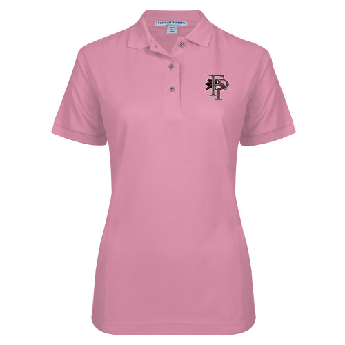  Womens Silk Touch Light Pink Pique Polo - Athletic FP