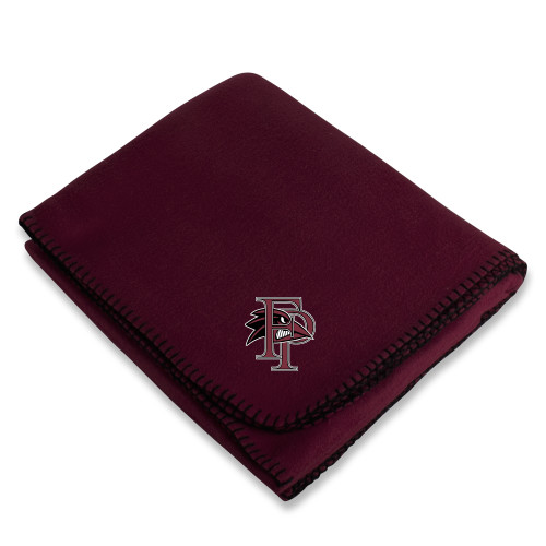 Maroon Arctic Fleece Blanket - Athletic FP