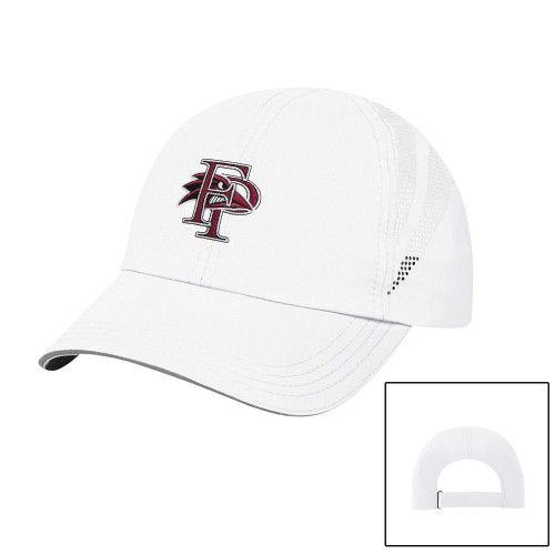  Womens White Performance Cap - Athletic FP