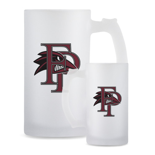  Full Color Decorative Frosted Glass Mug 16oz - Athletic FP