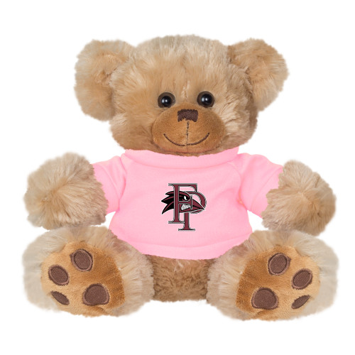 Plush Big Paw 8 1/2 inch Brown Bear w/Pink Shirt - Athletic FP