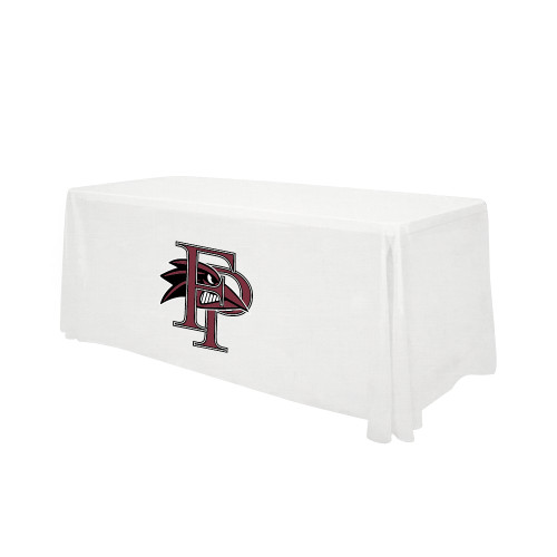  White 6 foot Table Throw - Athletic FP
