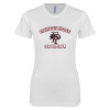 Thumbnail image for  Next Level Womens White Boyfriend Tee