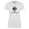 Thumbnail image for  Next Level Womens White Boyfriend Tee