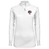 Thumbnail image for  Syntrel Womens White Interlock 1/4 Zip