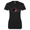Thumbnail image for  Next Level Womens Black Boyfriend Tee