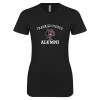 Thumbnail image for  Next Level Womens Black Boyfriend Tee