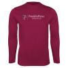 Thumbnail image for  Maroon Performance Long Sleeve Shirt