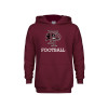 Thumbnail image for  Youth Maroon Fleece Hoodie