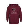 Thumbnail image for  Youth Maroon Fleece Hoodie