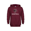 Thumbnail image for  Youth Maroon Fleece Hoodie