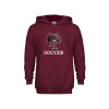 Thumbnail image for  Youth Maroon Fleece Hoodie