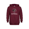 Thumbnail image for  Youth Maroon Fleece Hoodie