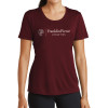 Thumbnail image for  Womens Maroon Performance Short Sleeve Tee