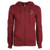Thumbnail image for  ENZA Womens Maroon Fleece Full Zip Hoodie