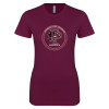 Thumbnail image for  Next Level Womens Maroon Boyfriend Tee