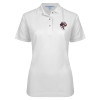 Thumbnail image for  Womens Silk Touch White Pique Polo