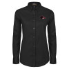 Thumbnail image for  Womens Black Twill Button Down Long Sleeve 