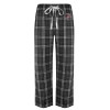 Thumbnail image for  Black/Grey Flannel Pajama Pant