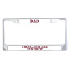 Thumbnail image for  Dad Metal License Plate Frame in Chrome
