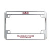 Thumbnail image for  Metal Motorcycle License Plate Frame in Chrome