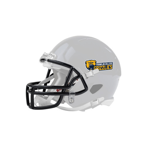  Riddell Replica White Mini Helmet - Franklin College Primary Wordmark