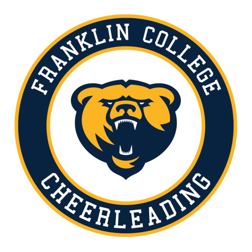  Medium Decal - Franklin College Cheerleading