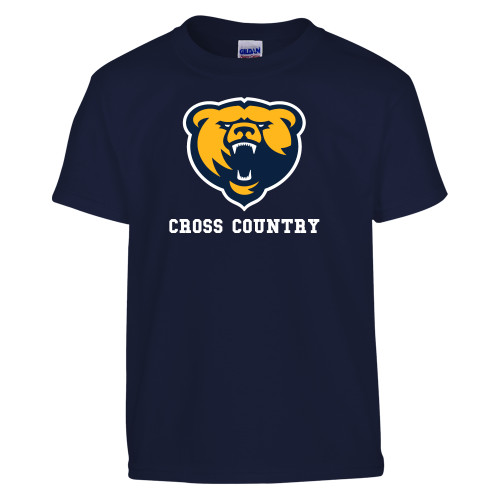  Youth Navy T Shirt - Franklin College Cross Country