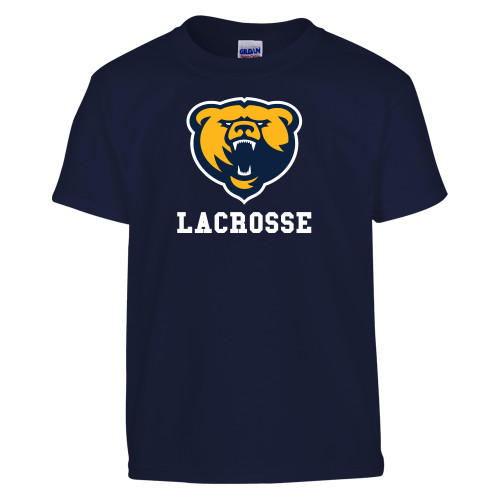  Youth Navy T Shirt - Franklin College Lacrosse
