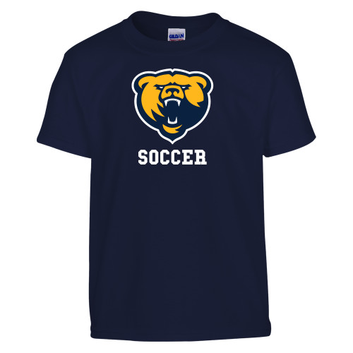  Youth Navy T Shirt - Franklin College Soccer