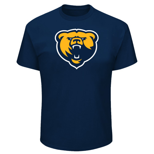  Tall Navy T Shirt - Franklin College Primary Mark