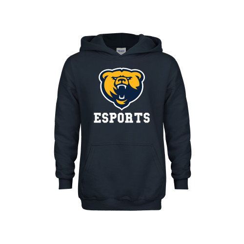  Youth Navy Fleece Hoodie - Franklin College Esports