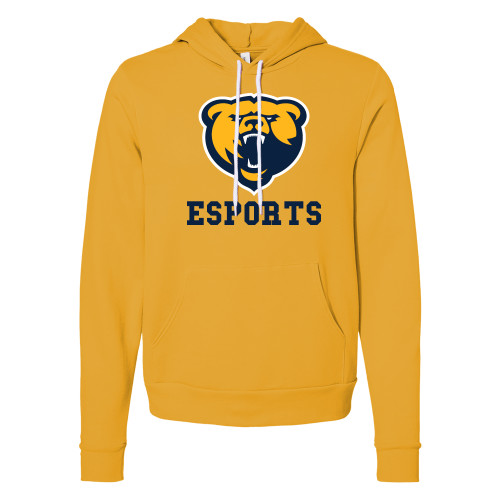 Bella + Canvas Gold Fleece Hood - Franklin College Esports