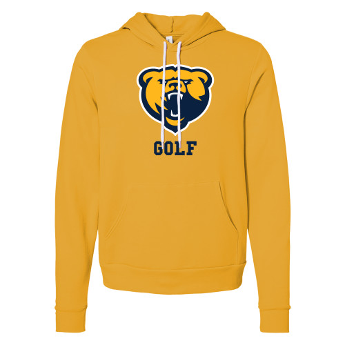  Bella + Canvas Gold Fleece Hood - Franklin College Golf