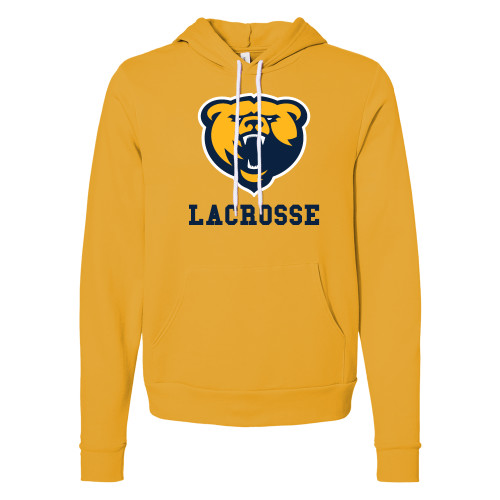  Bella + Canvas Gold Fleece Hood - Franklin College Lacrosse