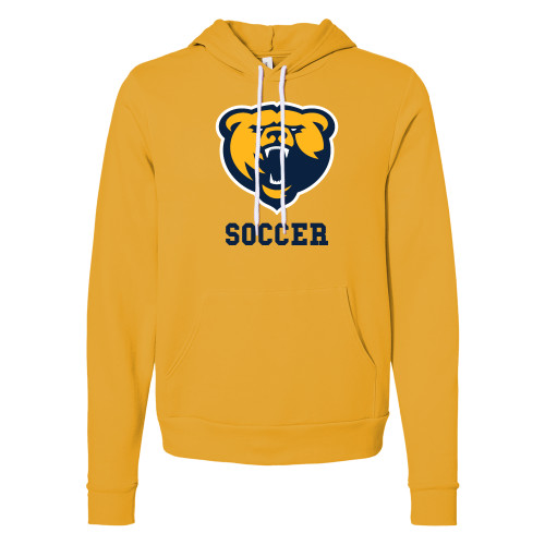  Bella + Canvas Gold Fleece Hood - Franklin College Soccer