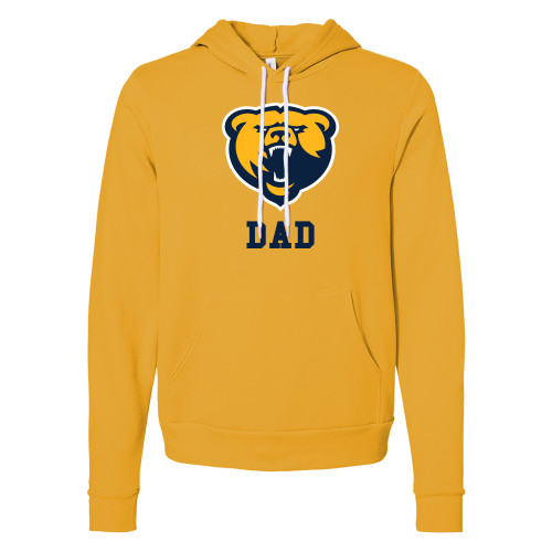  Bella + Canvas Gold Fleece Hood - Franklin College Dad