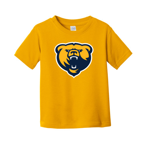  Toddler Gold T Shirt - Franklin College Primary Mark