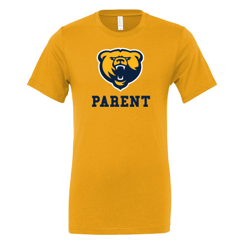  Bella + Canvas Gold Jersey Cotton T Shirt - Franklin College Parent